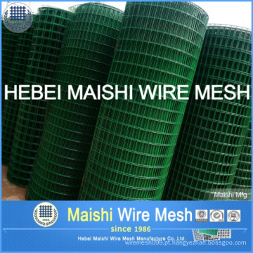 Ultra fina PVC revestido soldado Wire Mesh